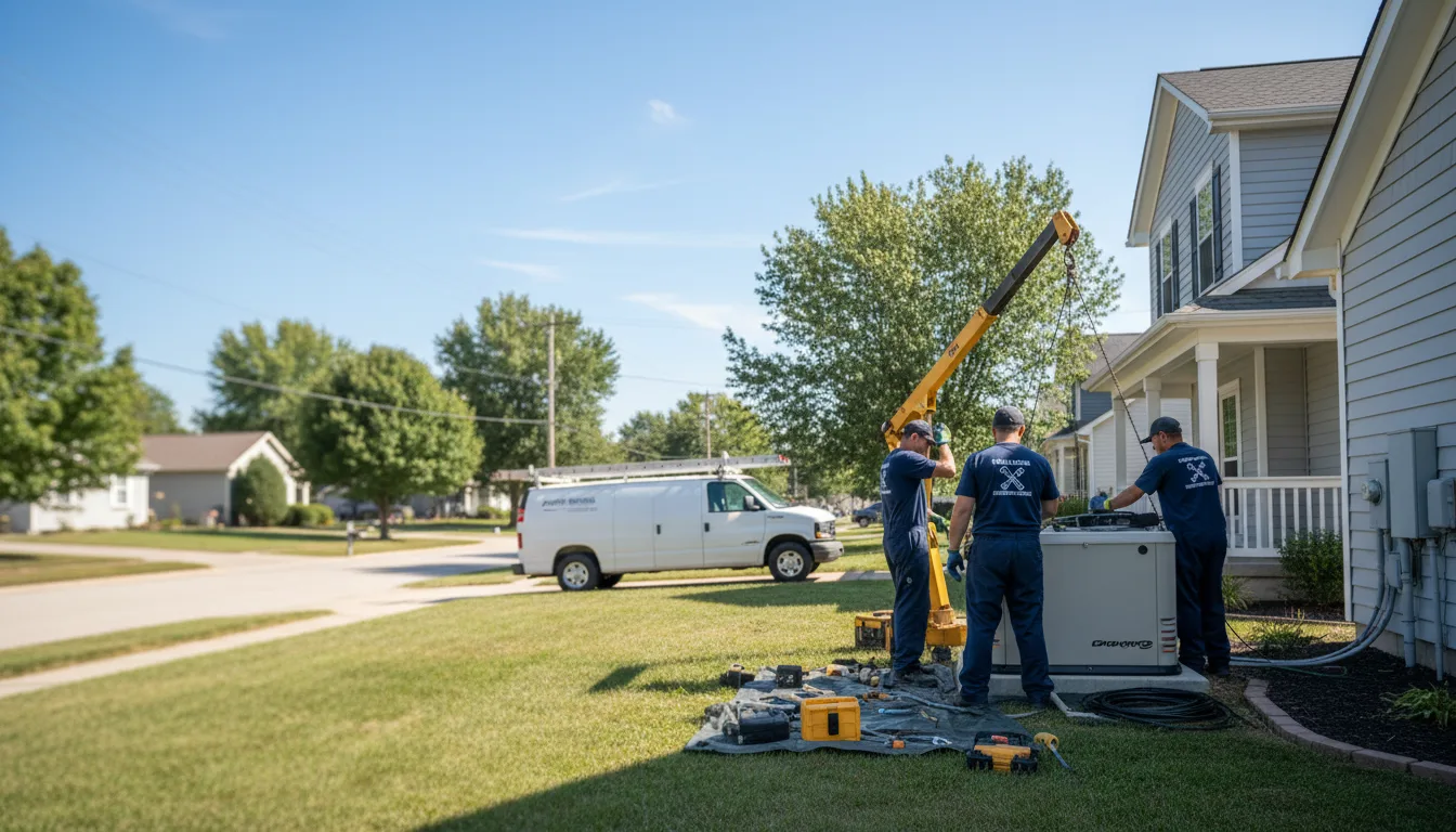 Generator Installation in Dongola, IL near me